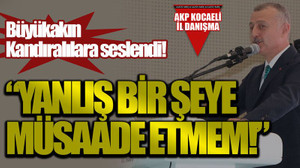 Büyükakın Kandıralılara seslendi! “Yanlış bir şeye müsaade etmem!”