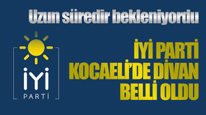Uzun süredir bekleniyordu: İYİ Parti Kocaeli’de divan belli oldu