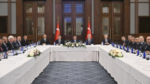 Cumhurbaşkanı Yardımcısı Yılmaz, TİSK heyetini kabul etti