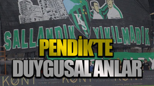 Pendik’te duygusal anlar