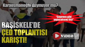 Çayırova gibi yapacaksınız bizi..Karaosmanoğlu duymuyor mu? Başiskele’de ÇED Toplantısı karıştı!