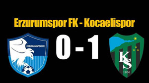 Erzurumspor FK - Kocaelispor maçı