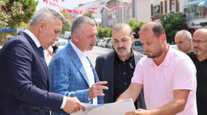 Tahir Büyükakın Kandıra’ya gitti