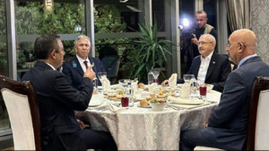 Kritik görüşmeden ilk fotoğraf