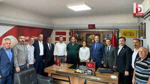 Muhtarlardan İlker Kazan'a ziyaret