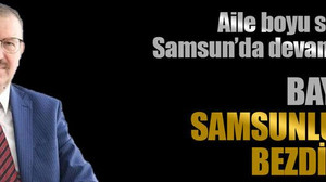 Aile boyu saltanat Samsun'da devam etmiş Bayram, Samsunluları bezdirmiş