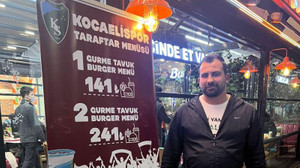 Kocaelispor taraftar menüsü çıktı