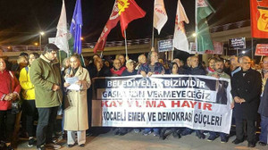 İzmit’te kayyuma tepki eylemi!