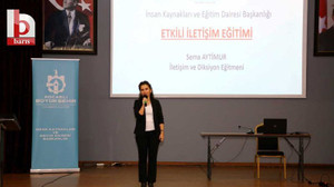 Büyükşehir kurum içi eğitim programlarına devam ediyor