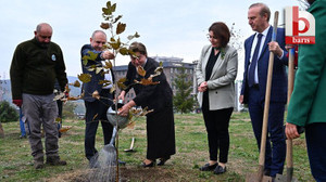 KOÜ’de yeni fidanlar dikildi