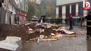 Rize'de heyelan felaketi! Yaralılar var