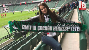Kocaelisporlu Aybüke’den öğrencilere bilet