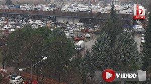 İzmitlilere müjde! İzmit’e de kar düştü