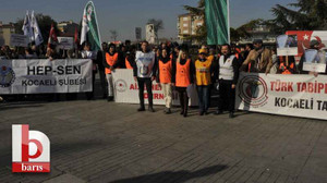 Sağlıkçılar meydandan sağlık bakanına seslendi