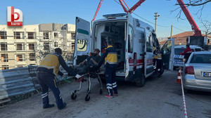 İzmit'te lastik bomba gibi patladı! Yaralılar var