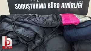 Kocaeli'de giyim eşyası çalarken suçüstü yakalandı