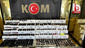 Kocaeli'de 169 bin gümrük kaçağı güneş gözlüğü yakalandı!