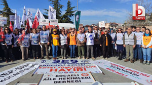Sağlık çalışanları Gebze'den haykırdı: Köle değiliz