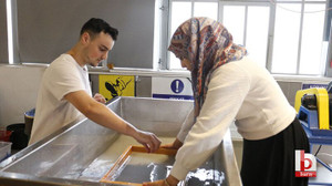 SEKA Kağıt Müzesi’nde, kenevirden kâğıt üretimi