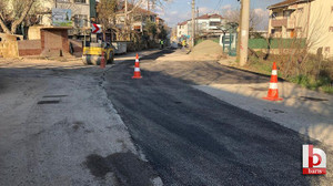 Gebze'de yollar onarılıyor