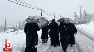 Kar Kocaeli’de kadınların altın gününe engel olamadı