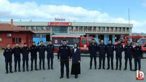 Kendisini enkazdan kurtaran itfaiye eri eşi oldu!
