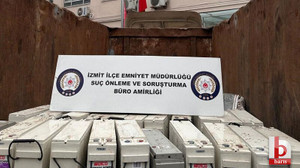 Kocaeli'de 1 milyon 300 bin liralık akü çalmıştı, tutuklandı