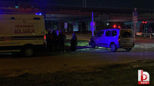 Kocaeli'de otomobil takla attı