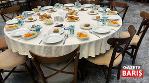 Artvinliler iftarda korumaları unutmadı