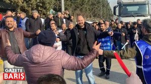 İzmitli fenomen grevdeki işçilere destek olmaya gitti