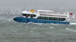 Kocaeli'de yolcu vapurunda korku dolu anlar!