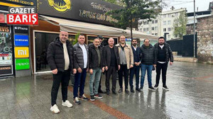 İYİ Partililer, Birol Elüstü’ne misafir oldular