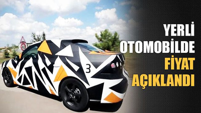 Yerli otomobilin fiyat aralığını açıkladı