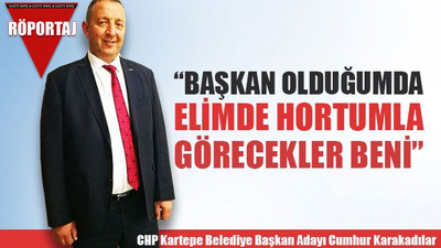 Karakadılar: Kartepe'de, şu an AKP'den öndeyiz!