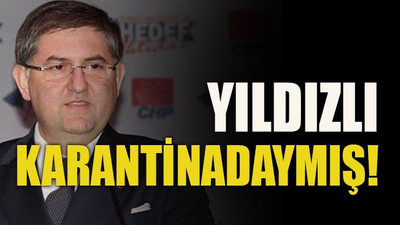 Yıldızlı karantinadaymış!