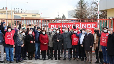 Grevdeki işçilere CHP desteği!