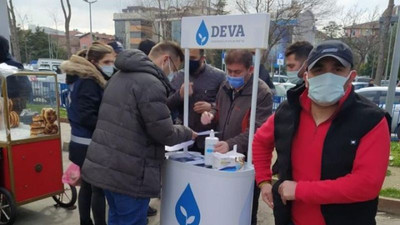 Virüsü AKP kongresi değil DEVA standı yayacakmış!
