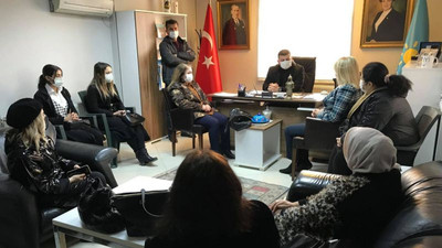 Evi yanan aileye CHP’liler sahip çıktı!