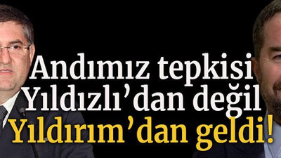 Andımız tepkisi Yıldızlı’dan değil Yıldırım’dan geldi!