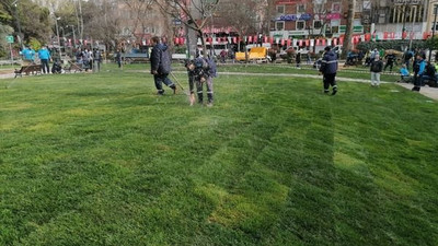 Tartışmalar devam ederken Büyükşehir jet hızıyla yeşillendirdi