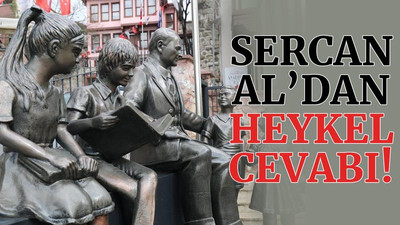 Sercan Al’dan Hocaoğlu’na heykel cevabı!