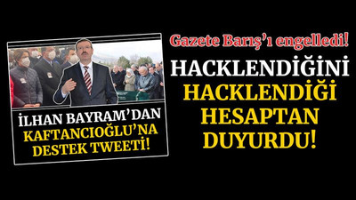 İlhan Bayram, hacklendiğini, hacklendiği hesaptan duyurdu!