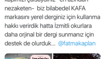 İzmit Belediyesi’nin dergisi çalıntı mı?