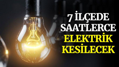 Kocaeli’de 7 ilçede elektrik kesilecek (9 Haziran Çarşamba)