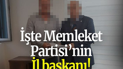 İşte Memleket Partisi’nin İl başkanı!