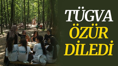 TÜGVA’dan özür