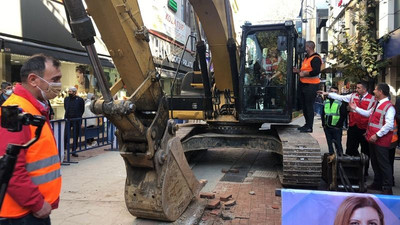 Hürriyet’e nasip oldu Fethiye Caddesi’nde 20 yıl sonra ilk kazma vuruldu
