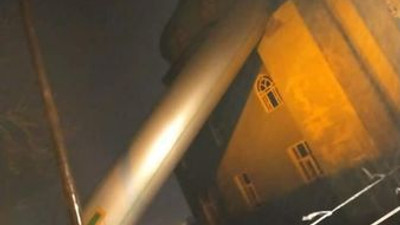 CHP’liler minaresi yıkılan camiye gitti