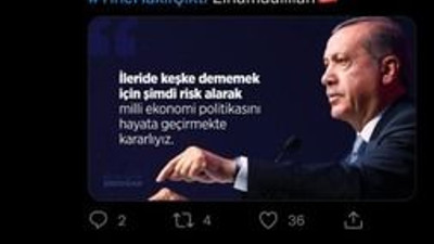 “Seninleyiz Erdoğan” demediler!