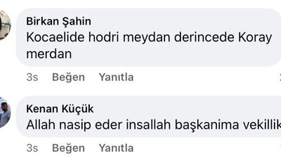 Derinceliler onu mecliste görmek istiyor!